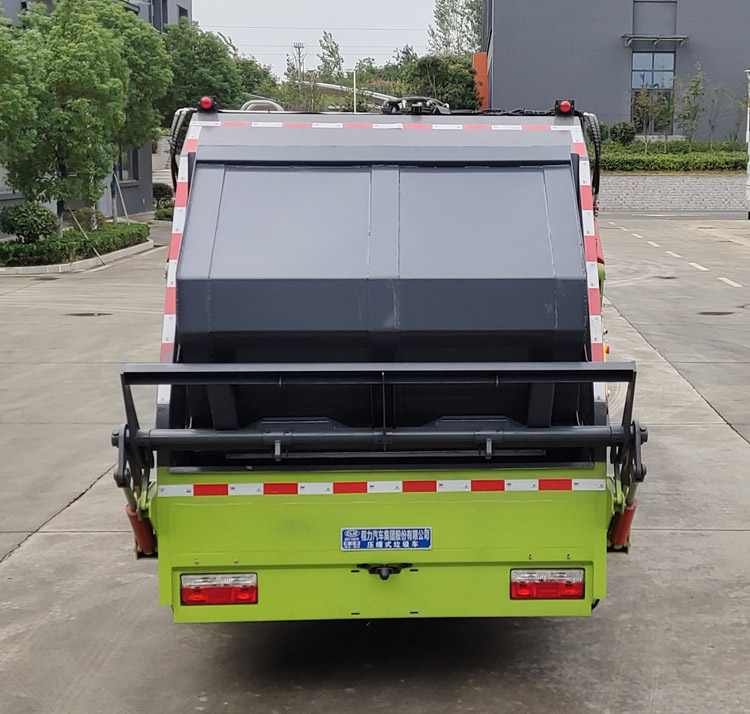 壓縮式垃圾車圖片