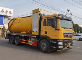 虹宇牌HYS5254GQWZ6清洗吸污車