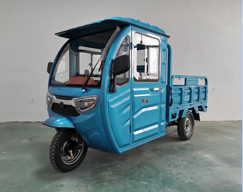 jy1000dzhb京运牌纯电动前鼓式后鼓式电动正三轮摩托车