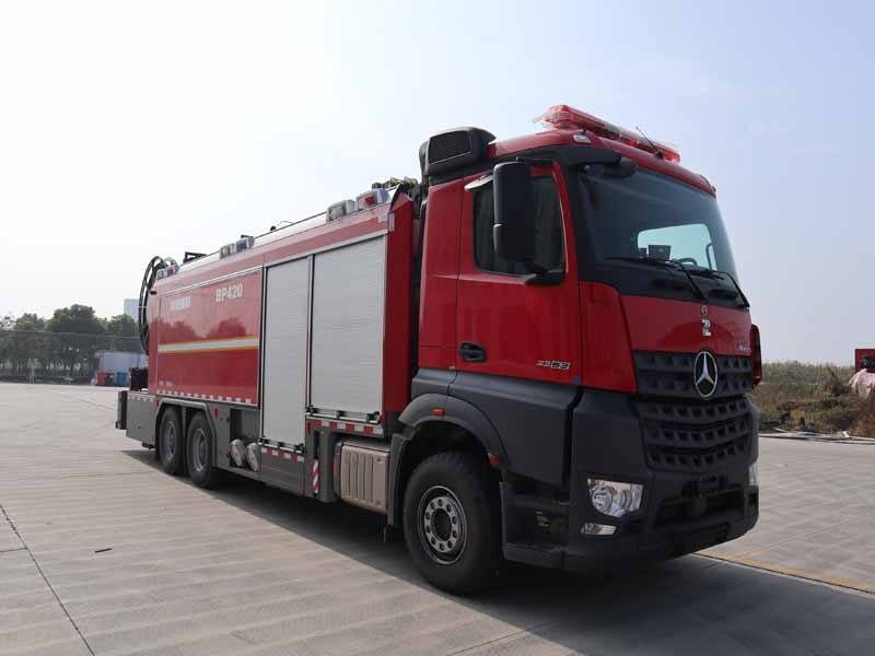 中联牌ZLF5280TXFBP420/YDXZ泵浦消防车