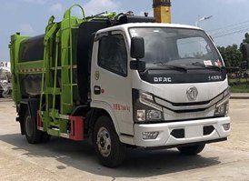 东风股份多利卡D6 CLW5075ZZZKDL自装卸式垃圾车