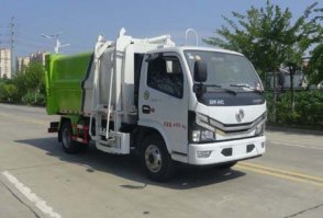 东风股份多利卡D6 HCQ5048ZZZEQ6自装卸式垃圾车