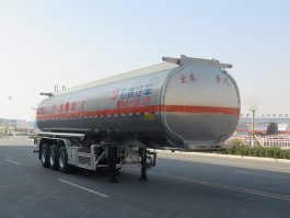正康宏泰牌11.5米33.8吨3轴铝合金运油半挂车(HHT9404GYYB)