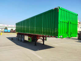 三威牌11米32.2吨3轴散装粮食运输半挂车(WQY9400ZLS)
