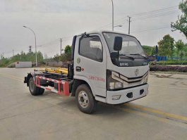 东风股份多利卡D6 KLF5070ZXXE6车厢可卸式垃圾车