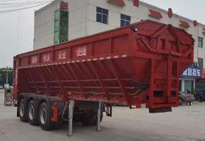 恩信事业牌9.2米32吨3轴散装粮食运输半挂车(HEX9403ZLS)