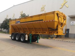 徐工牌9米31.3吨3轴散装粮食运输半挂车(XZJ9400ZLS)