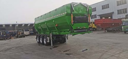 吉鲁恒驰牌9.5米32.2吨3轴散装粮食运输半挂车(PG9401ZLSA)