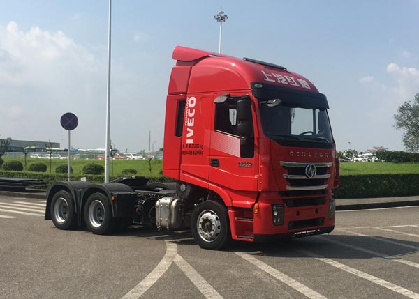 红岩牌cq4257hd10334半挂牵引汽车