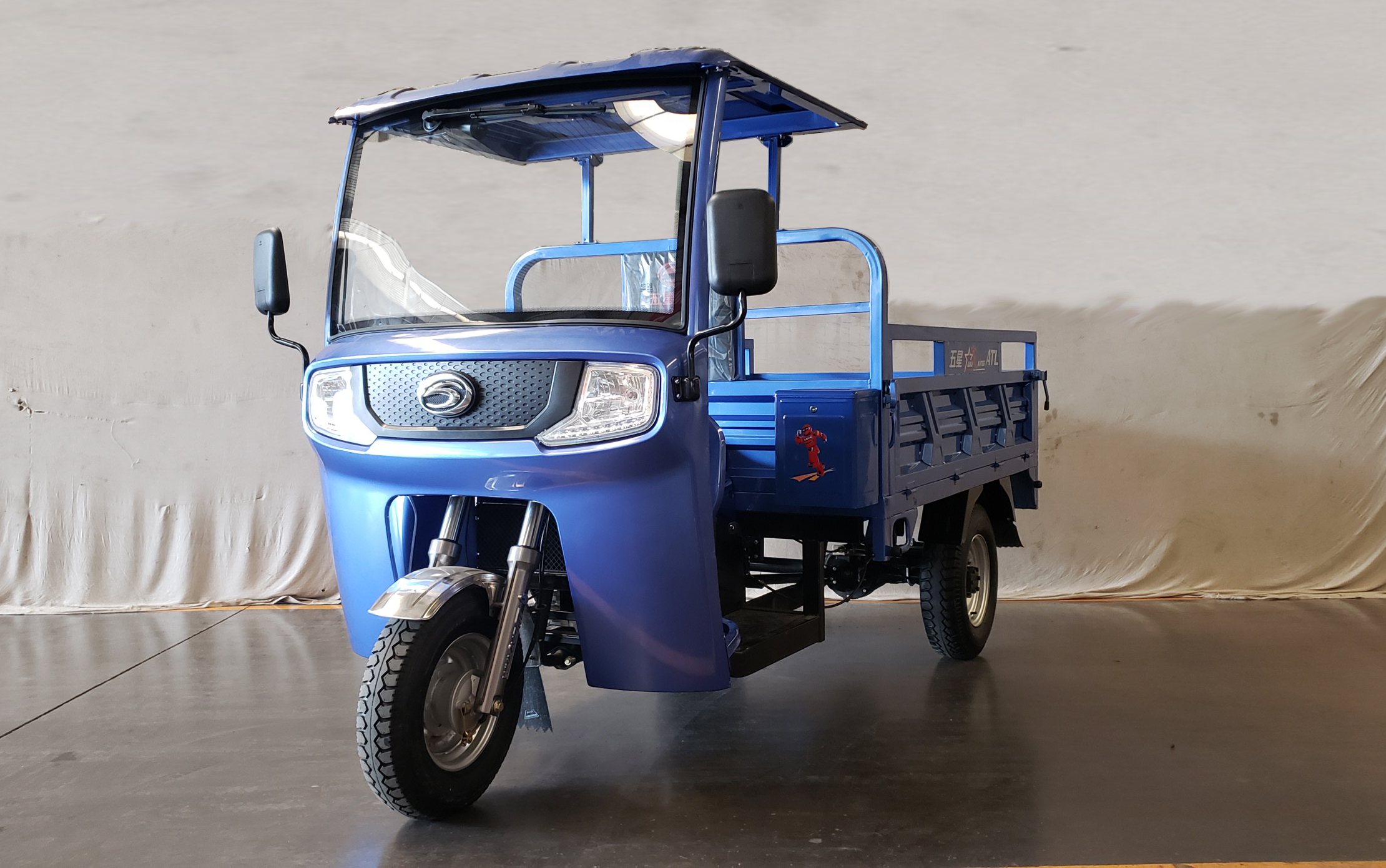 wx200zh61e五星牌200cc汽油前鼓式后鼓式正三轮摩托车