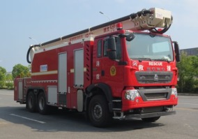 江特牌JDF5330JXFJP32举高喷射消防车