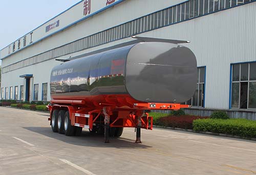 通亚达牌11.9米30.4吨3轴液态食品运输半挂车(CTY9403GYSA)