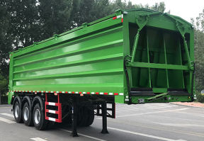 图强牌10.4米31吨3轴散装粮食运输半挂车(TQP9400ZLS)